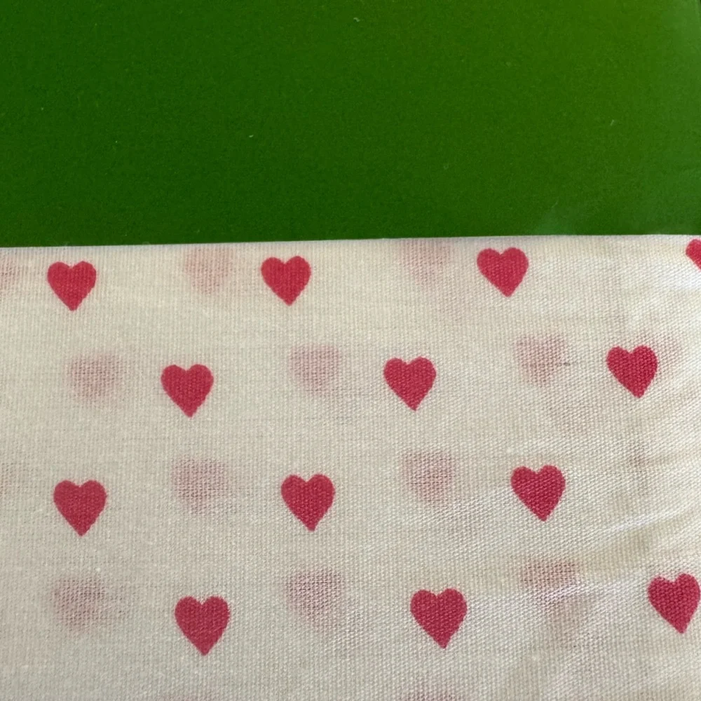 KATE SPADE ♠️pink heart all cotton Queen size sheet set(I have king size too!)🩷